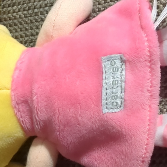 Carter's. Plush Doll with teether. my first Doll. 6 inches approximately. - Picture 3 of 5